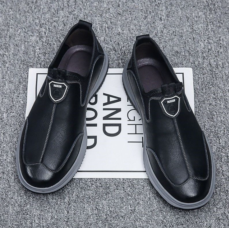 Sapatos Ortopédicos em Pele para Homem Kally – Conforto e Elegância no Dia a Dia
