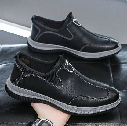 Sapatos Ortopédicos em Pele para Homem Kally – Conforto e Elegância no Dia a Dia